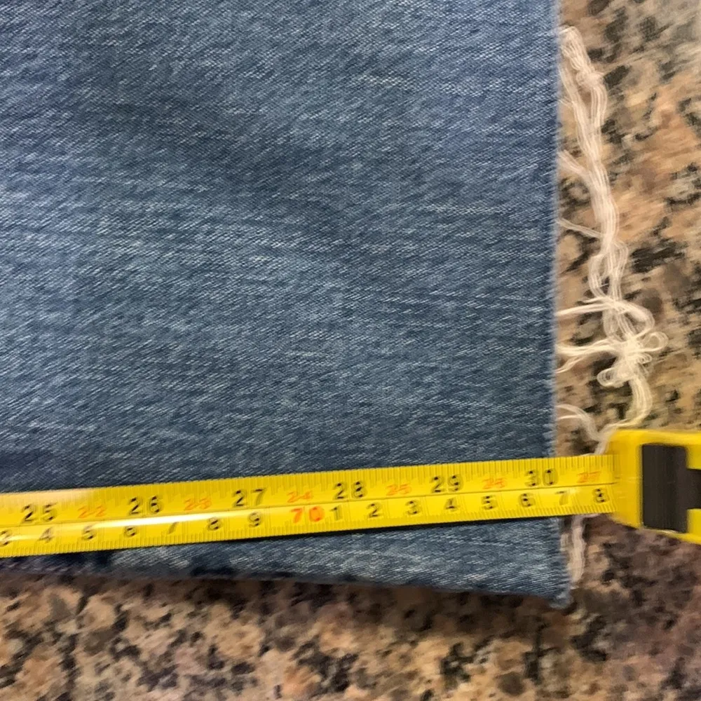 Vintage VTG Lucky Brand Dungarees Denim Blue Jeans Jeans Size 6/28 EUC #7826 - Image 8