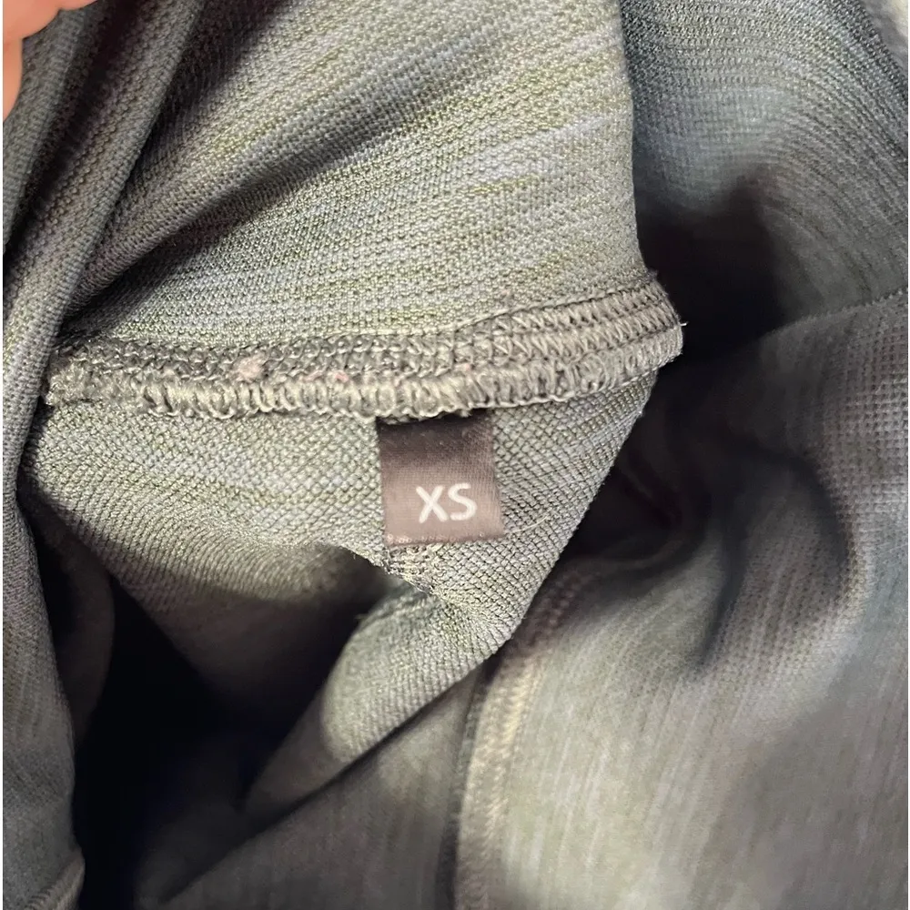 Alphalete green ribbed halo xs leggings - Image 6