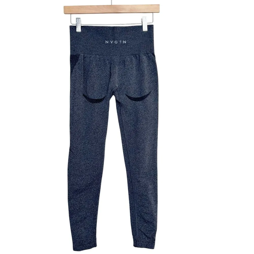 NVGTN  Gray Seamless Leggings Sz S - Image 3