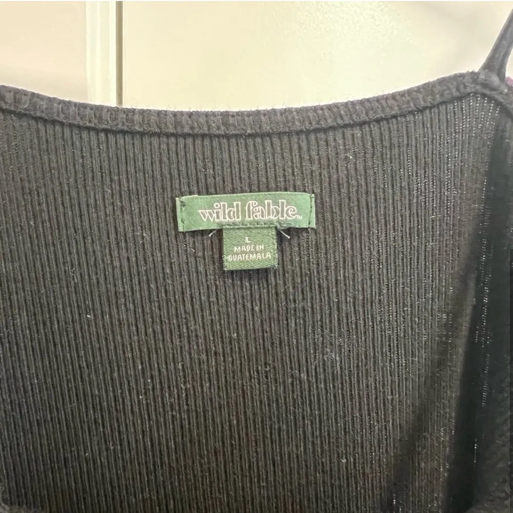 Black wild fable ribbed tank top dress - Image 3