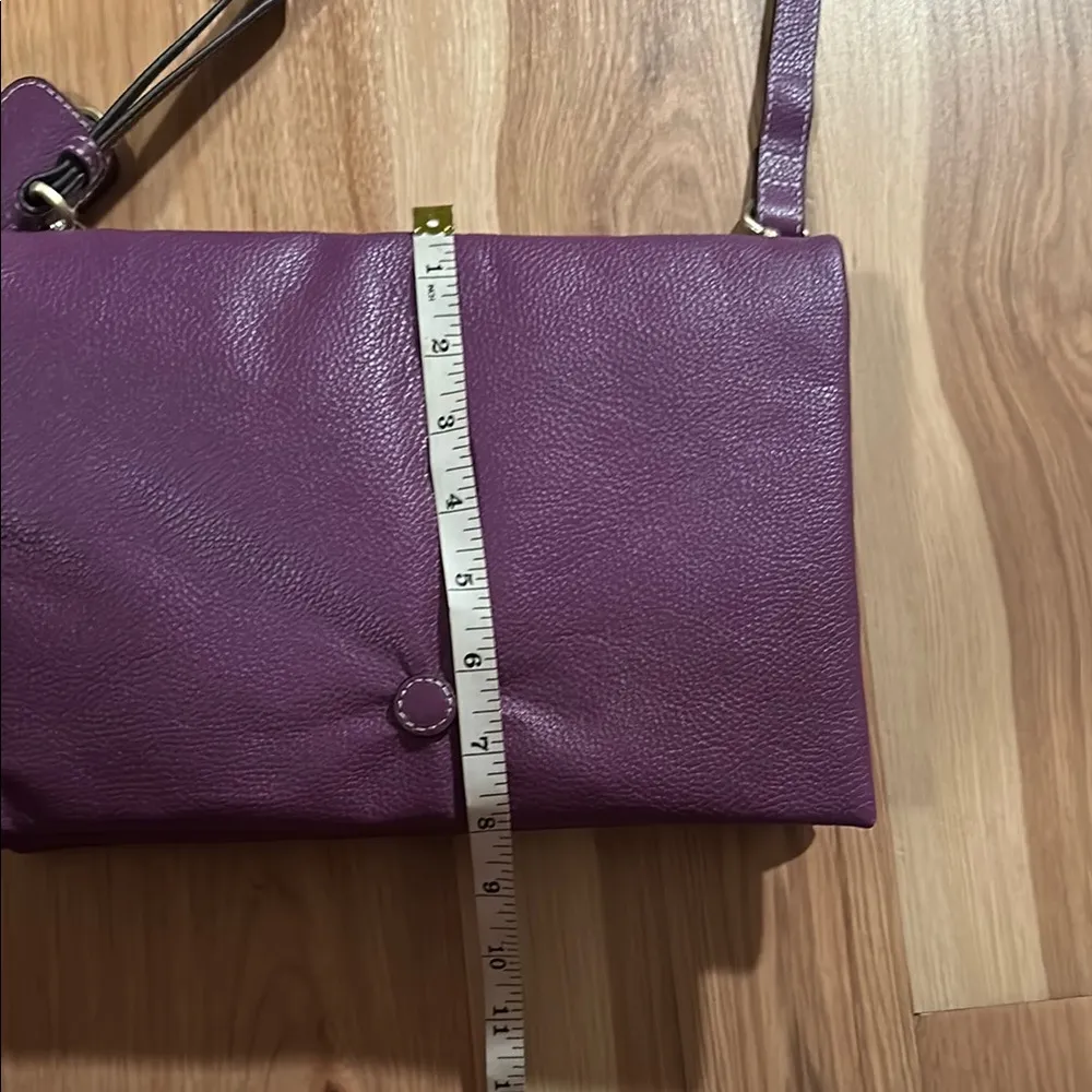 J. Jill Purple Crossbody Bag with Adjustable Strap - Image 7