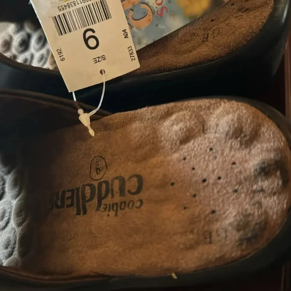 Cobbie Cuddlers Womens Brown Clog Shoe Shoes Ultra Massage Leather 8M EU 39‎ Size 9 - Image 4