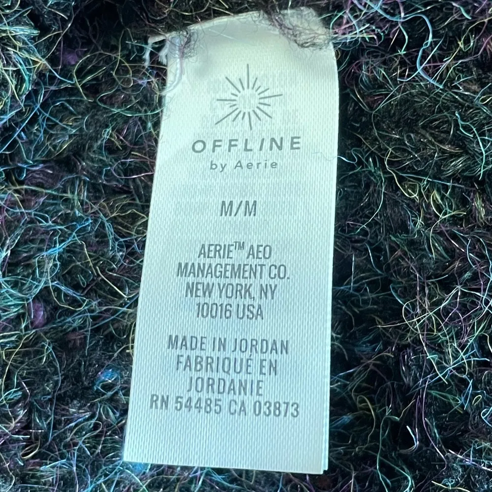 Aerie‎ Sweatshirt Sweater Medium Cozy For Fall - Image 4