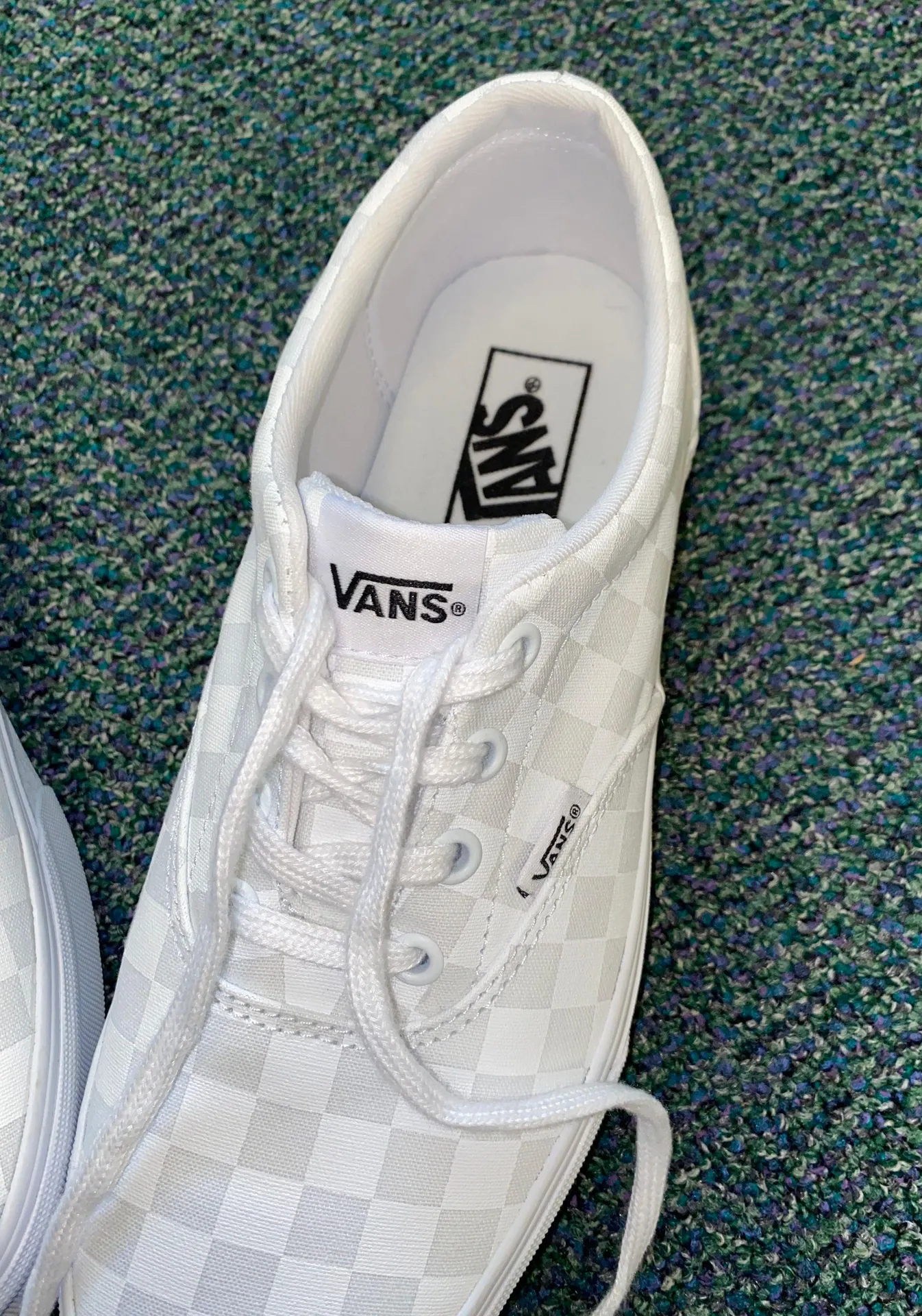 Vans Checkered Shoes Sneakers - Image 4