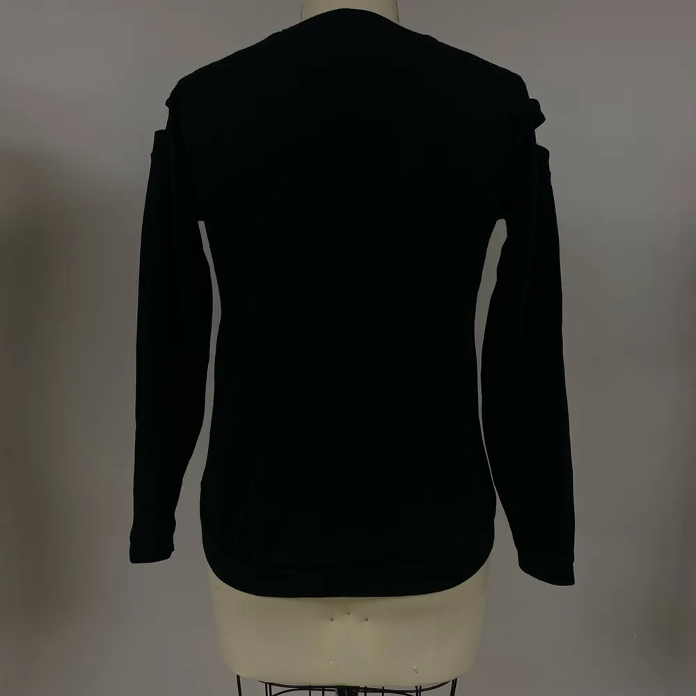 Rhinestone Bat Sweatshirt M Size M - Image 6