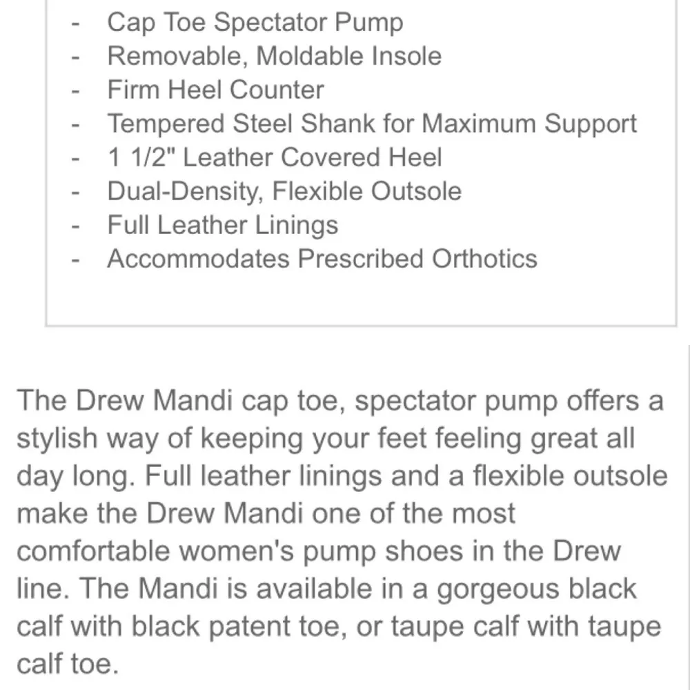 Drew Mandi comfort Heels Pumps, 6.5 - Image 8