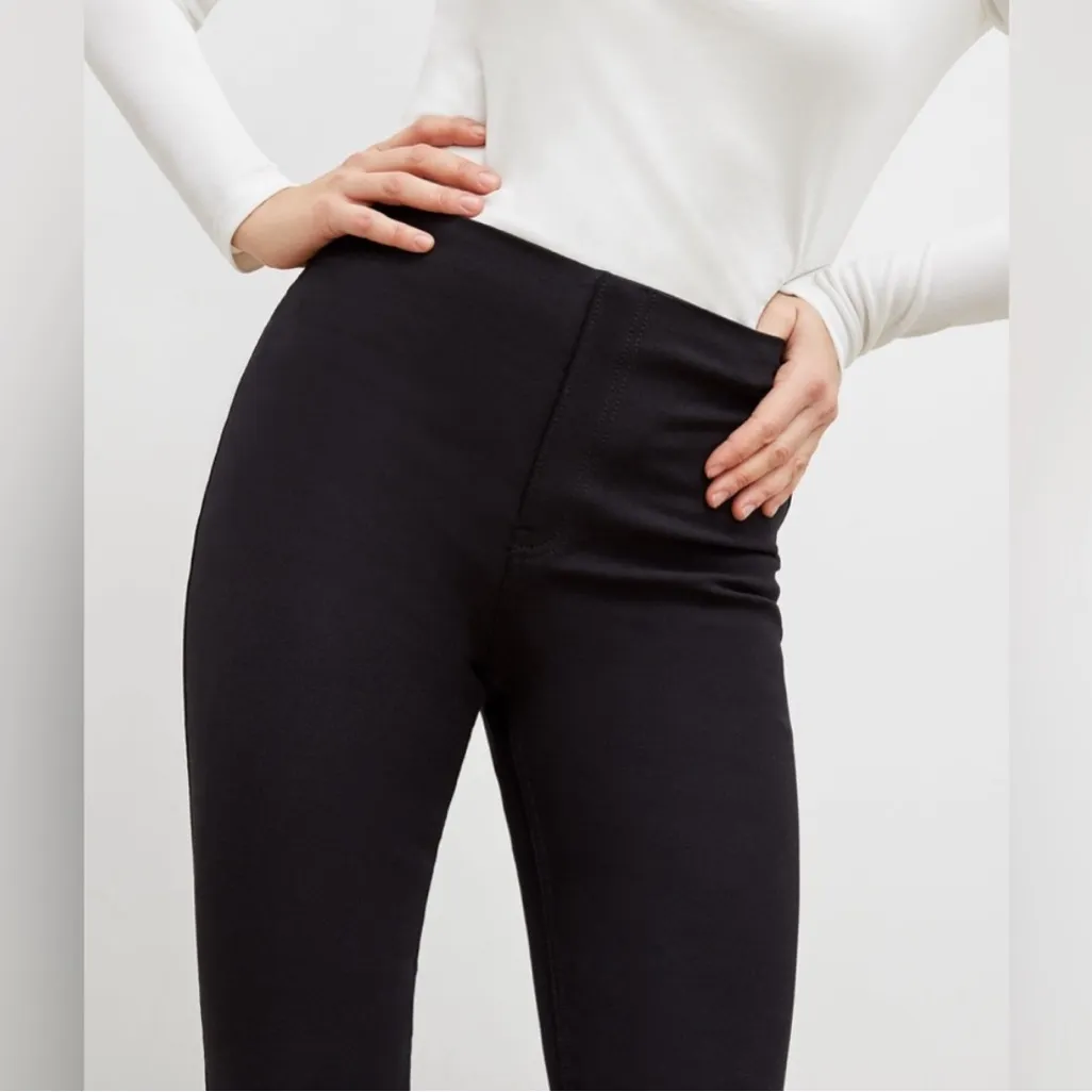 M.M. Lafleur 6 The Hockley Jean Eco Better Than Denim Black Office Minimal - Image 4