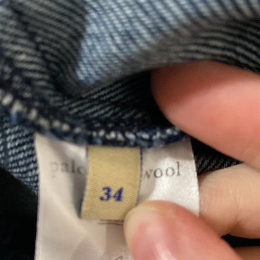 Paloma Wool Keira monogram jeans size EU 34 or US 2 Blue - Image 9