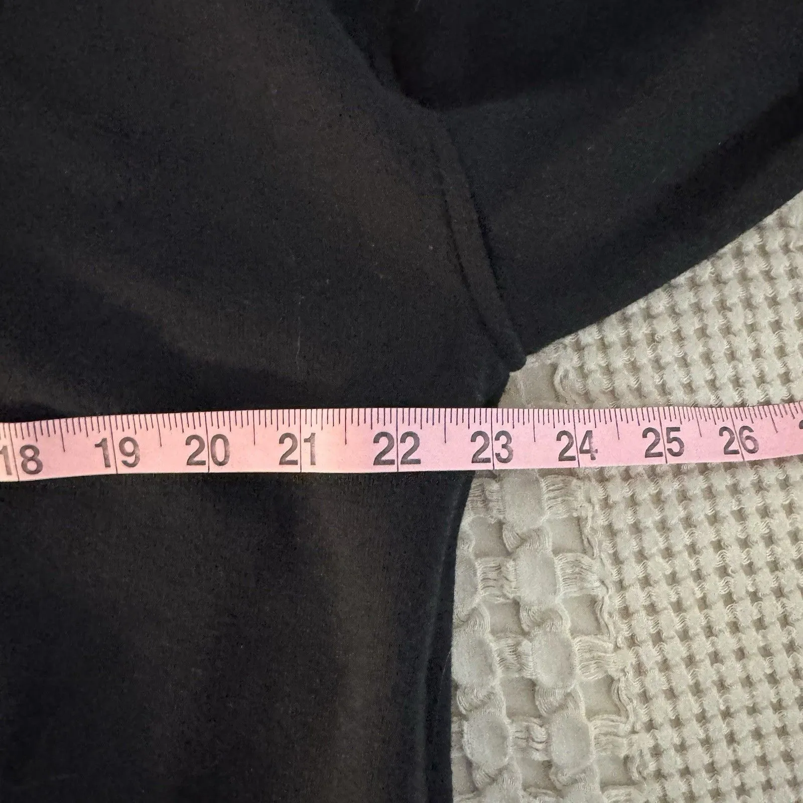 NWT Aerie Cardi Bomber Womens Small Black Snap Button Up Pockets Oversized - Image 8