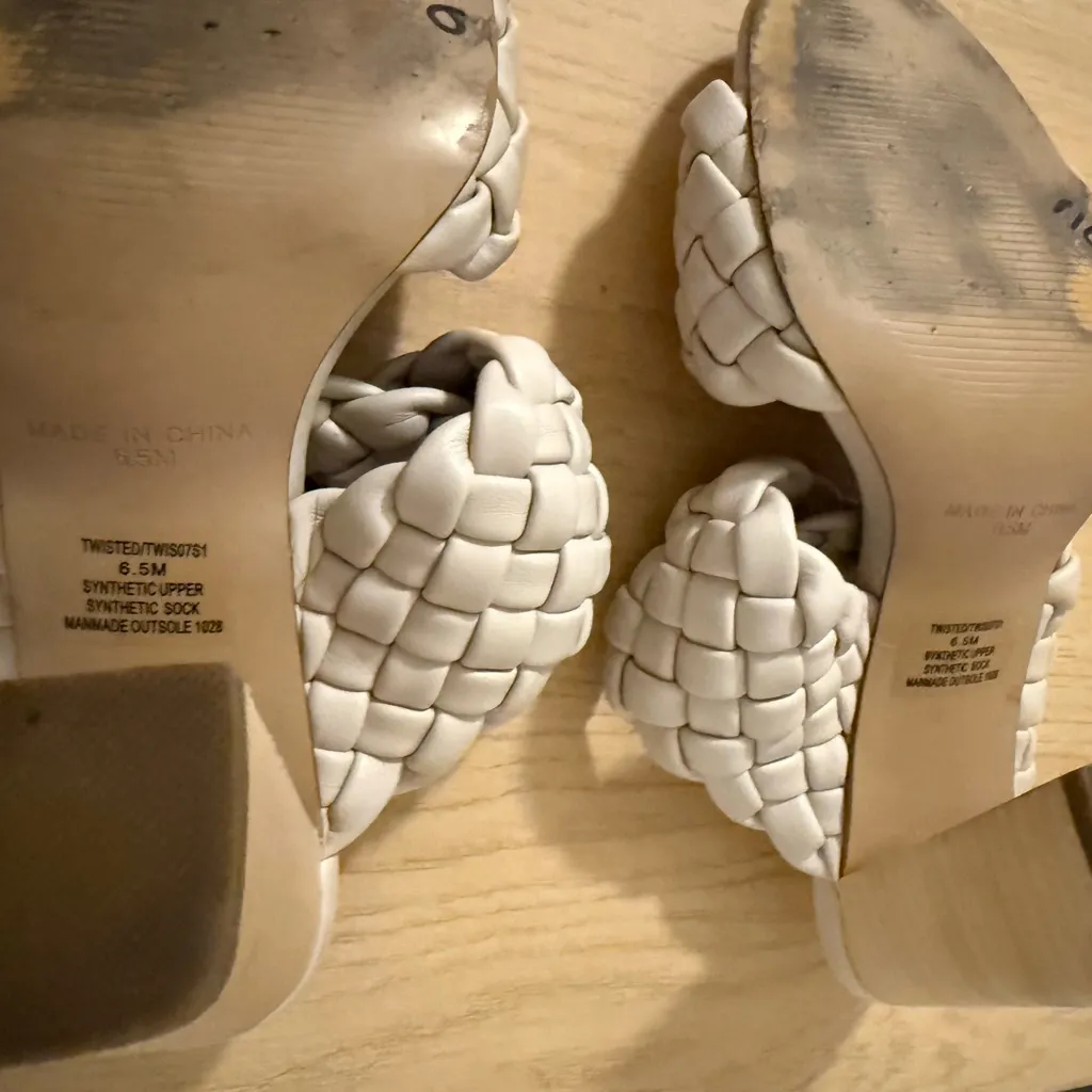 Steven By Steve Madden Cream Braided Sneakers - Image 6