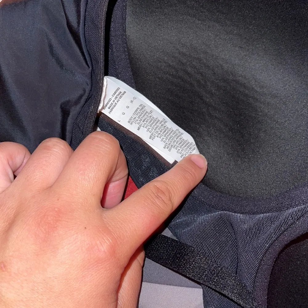 Nike Black High Impact Sports Bra - Image 3