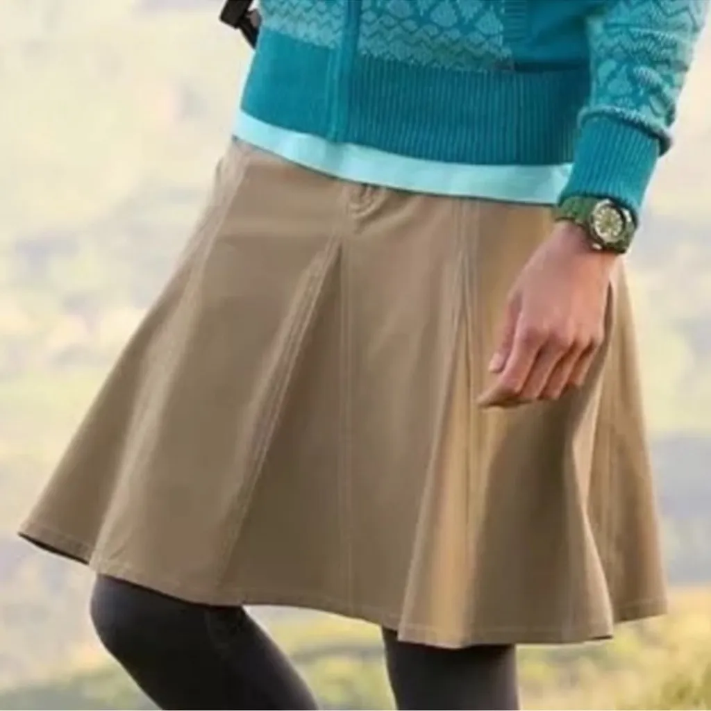 Athleta Flared Athletic‎ Tennis Athleisure Green Skort Skirt Size 10 T Stretch - Image 10