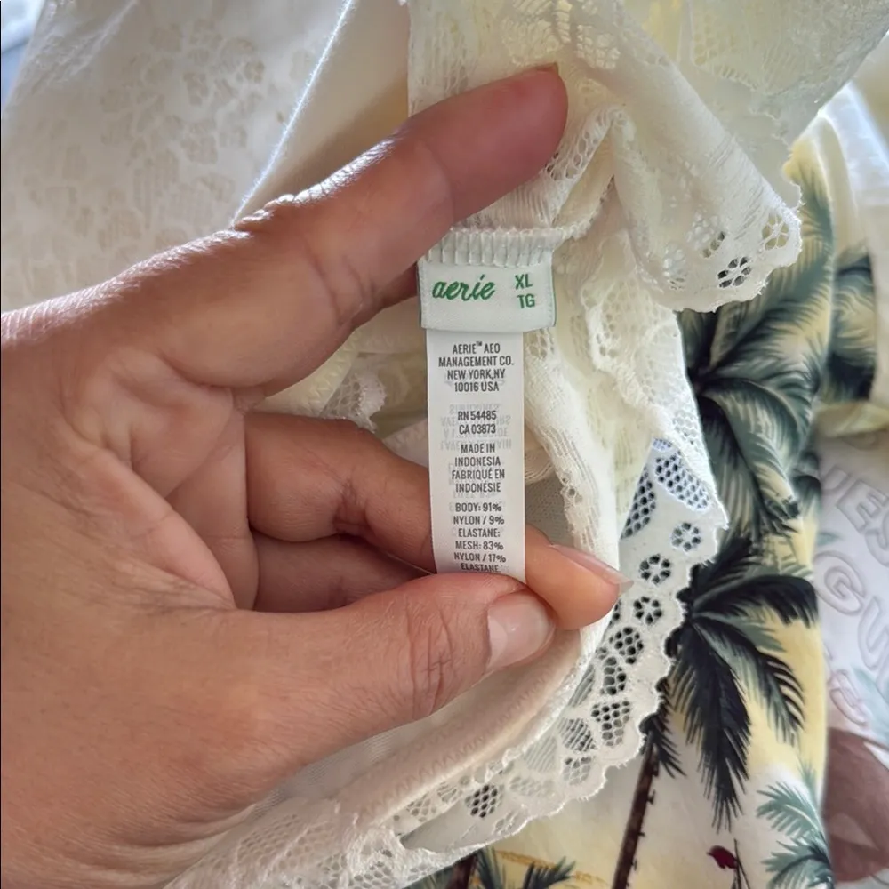 Aerie White Lace Intimates Collection - Image 8