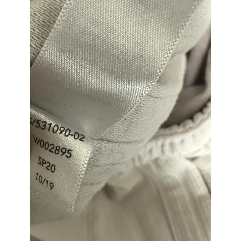 Athleta Cream Farallon Jogger Pants Elastic Waist Front Pockets Womens Size 2 - Image 9