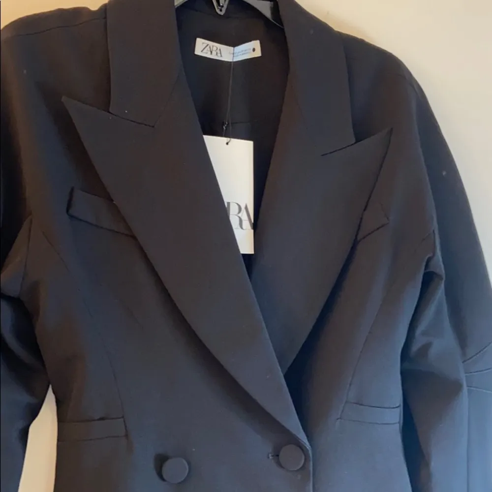 Zara black jacket dress. Xs - Image 5