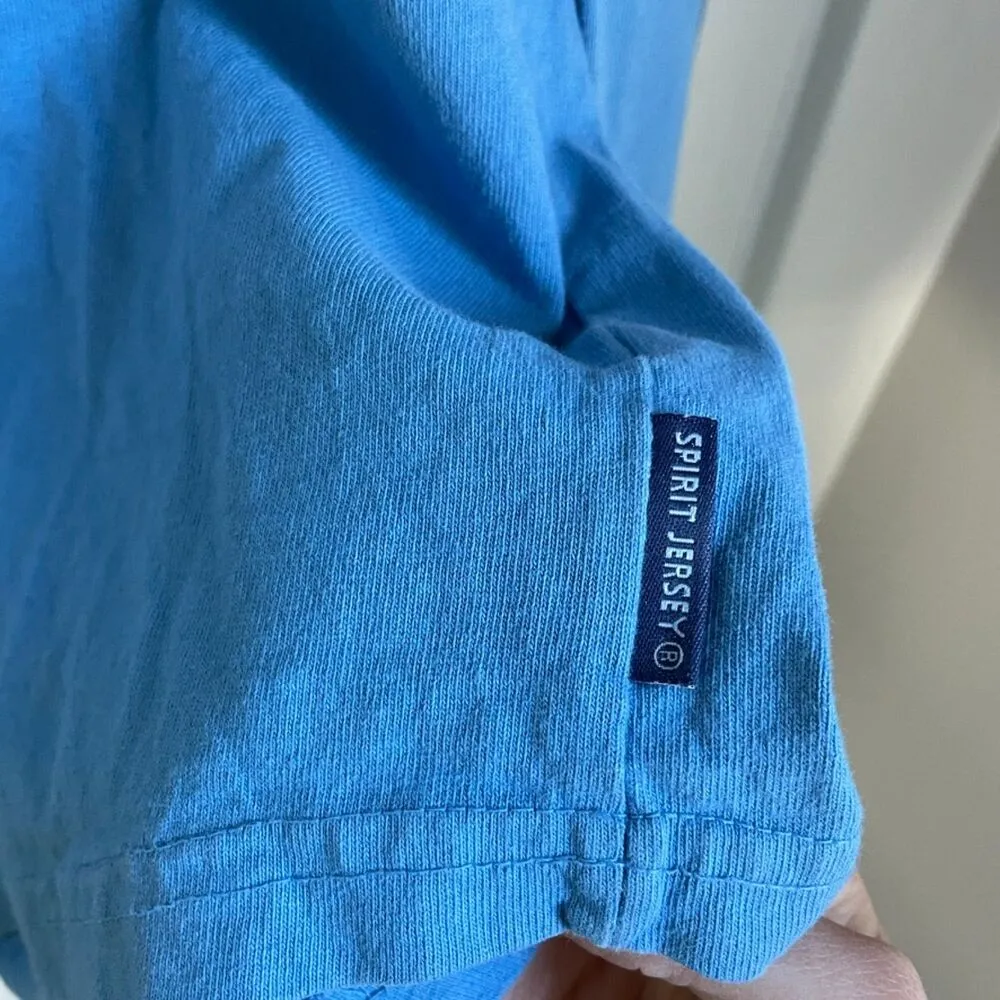 Vanderbilt Alpha Delta Pi Spirit Jersey blue long sleeve drop sleeve size S - Image 3