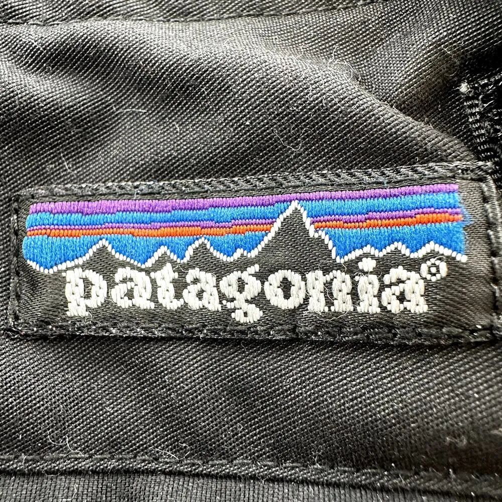 Patagonia Snow Bib Ski Pants Adjustable Relaxed Fit Winter Black 30x28 - Image 4