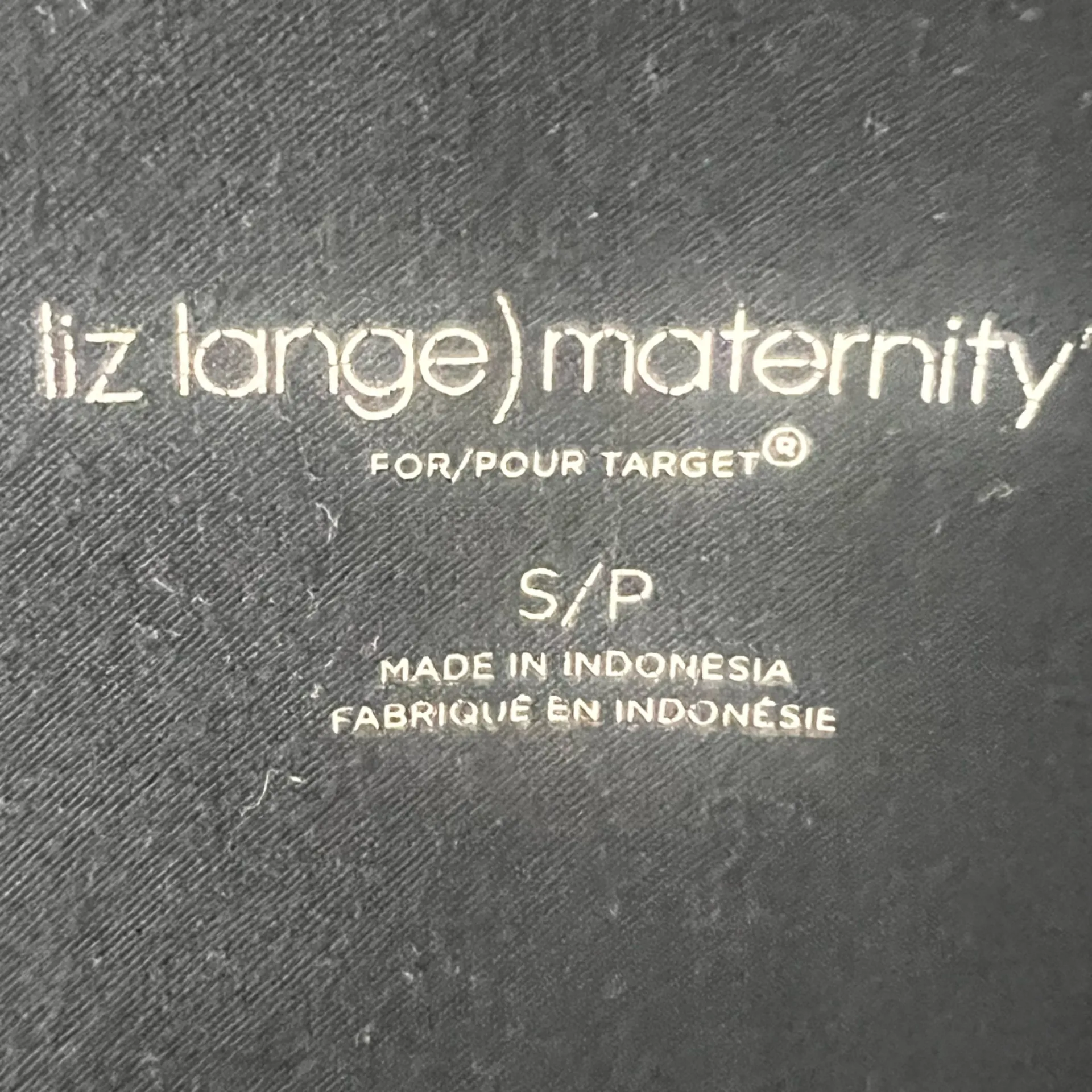 Liz Lange Maternity Black Long Sleeve Tunic Top with Belt Loops Size Small - Image 6