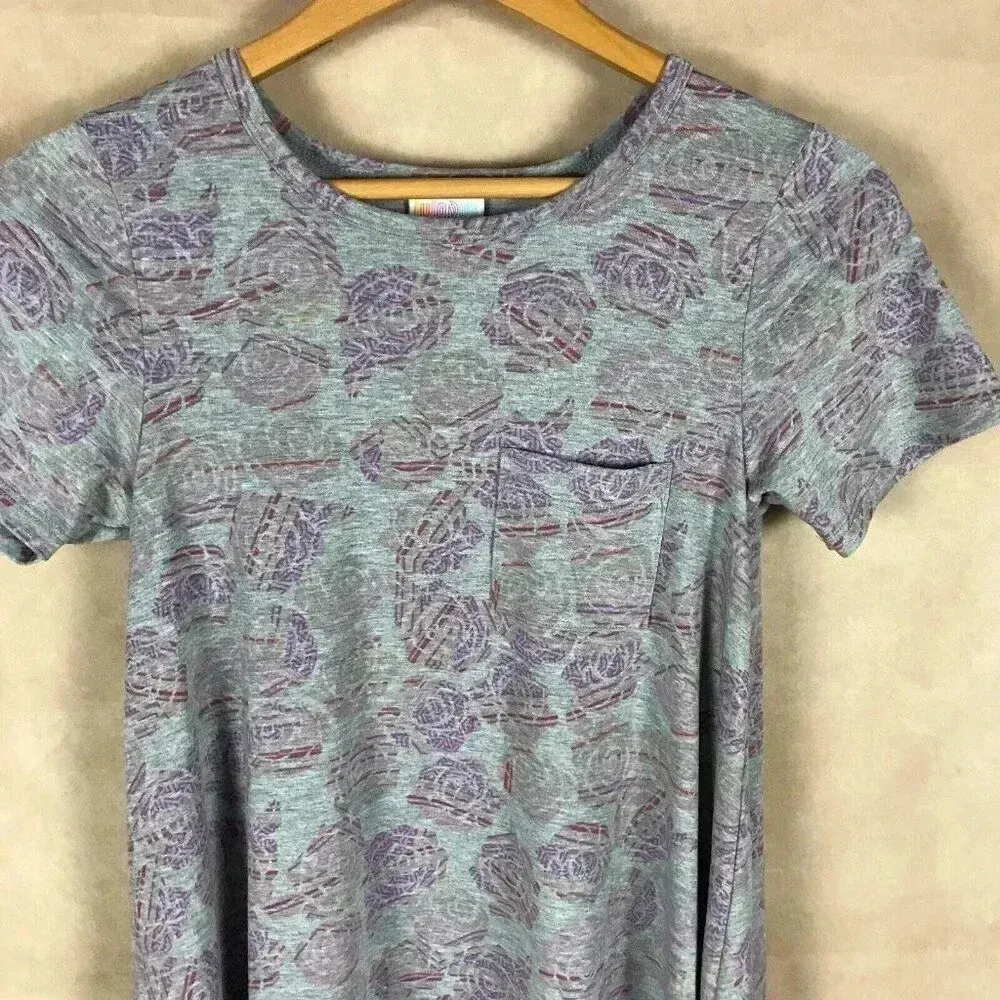 LULAROE Hi-Low T-Shirt Dress NEW Size XXS - Image 4