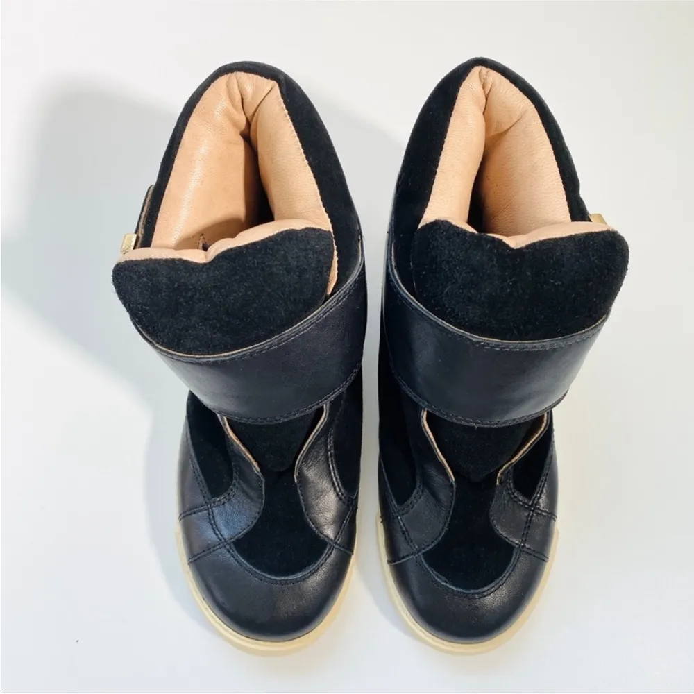 SEE by Chloe leather hidden heels/ platform shoes - Image 3