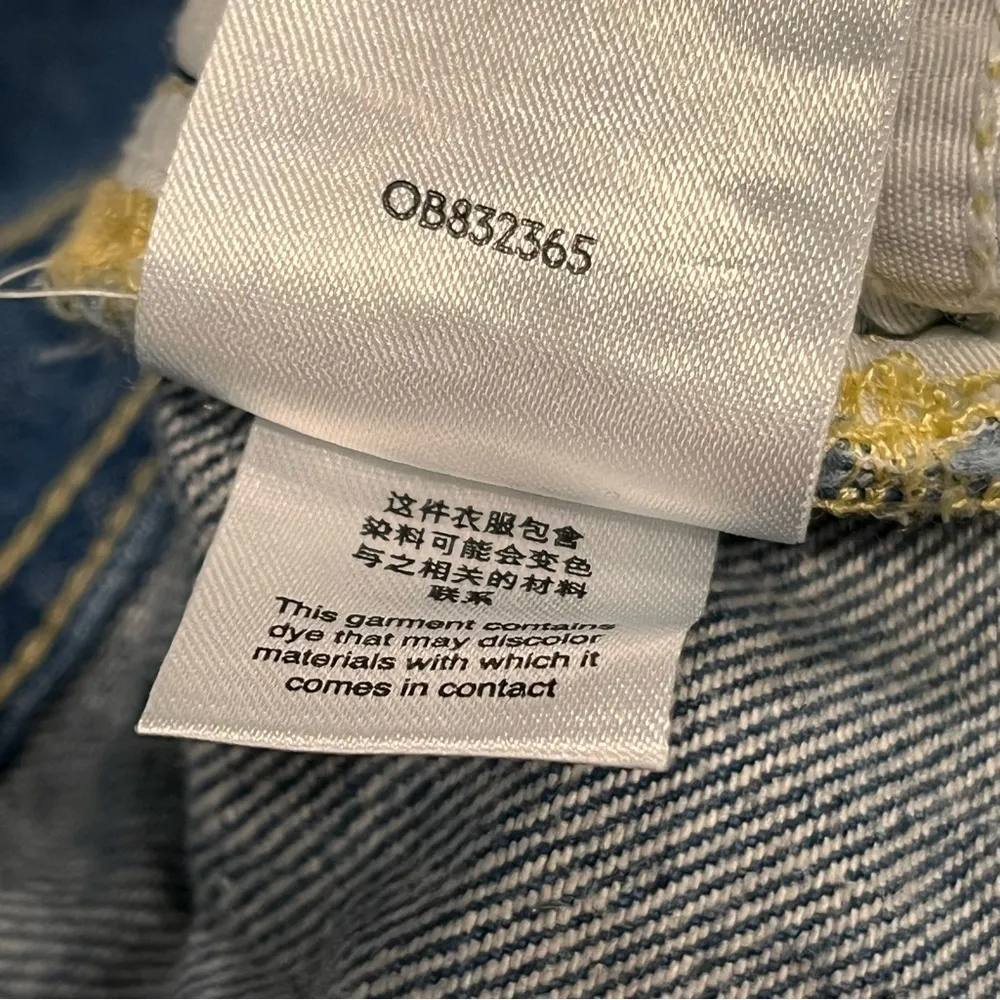 Free People We The Free Maggie Mid Rise Straight Jeans In Sequoia Blue Size 26 - Image 12