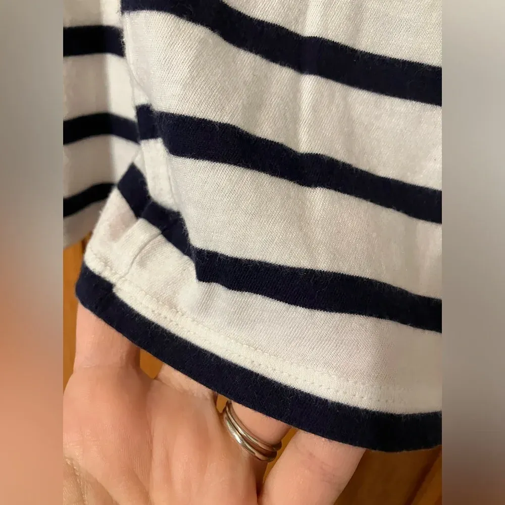 Gap Striped Luxe Boatneck Tee XS‎ - Image 8