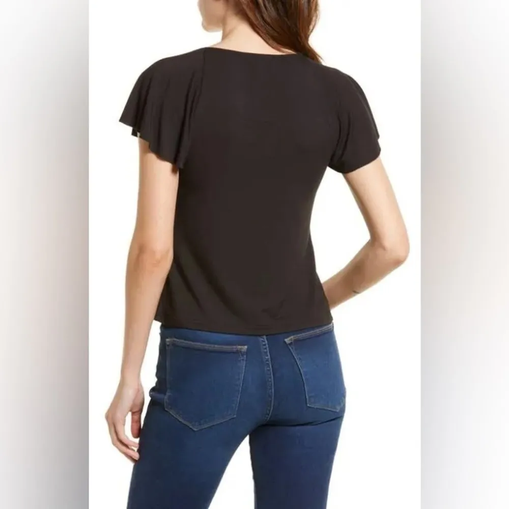 NEW Frame Shirred Flounce Blouse Size XS/TP (b11) - Image 5