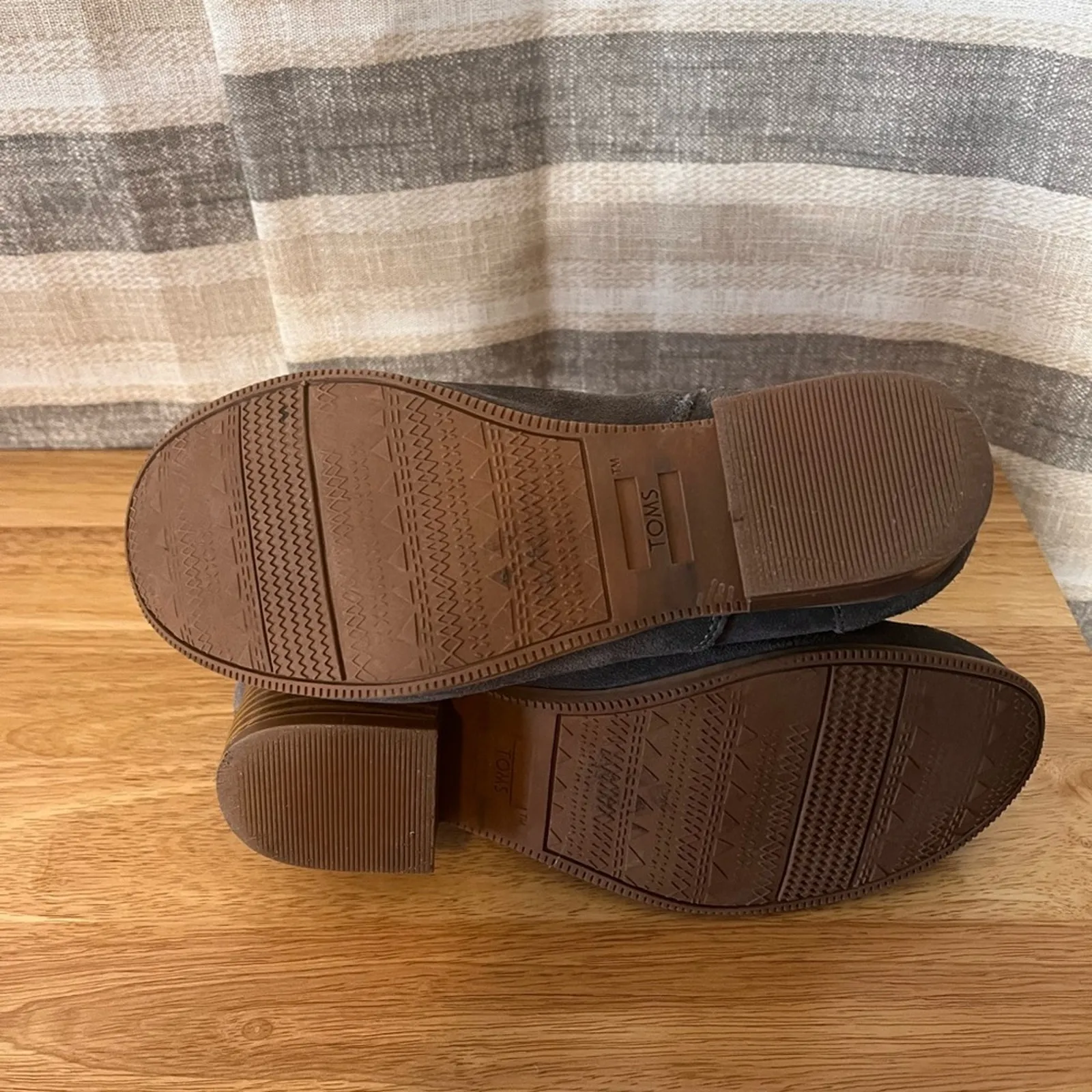 Toms Leila Gray Ankle Boots Size‎ 5 - Image 10