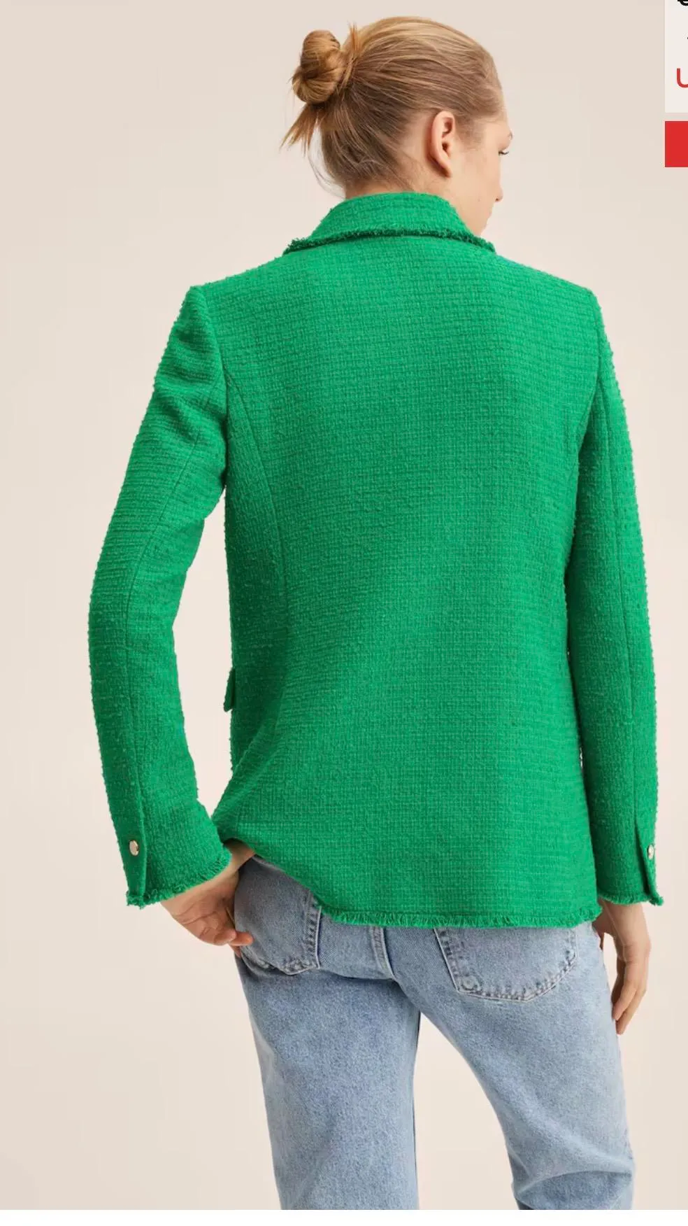 Tweed Jacket. Retail $250, Xxs - Image 8