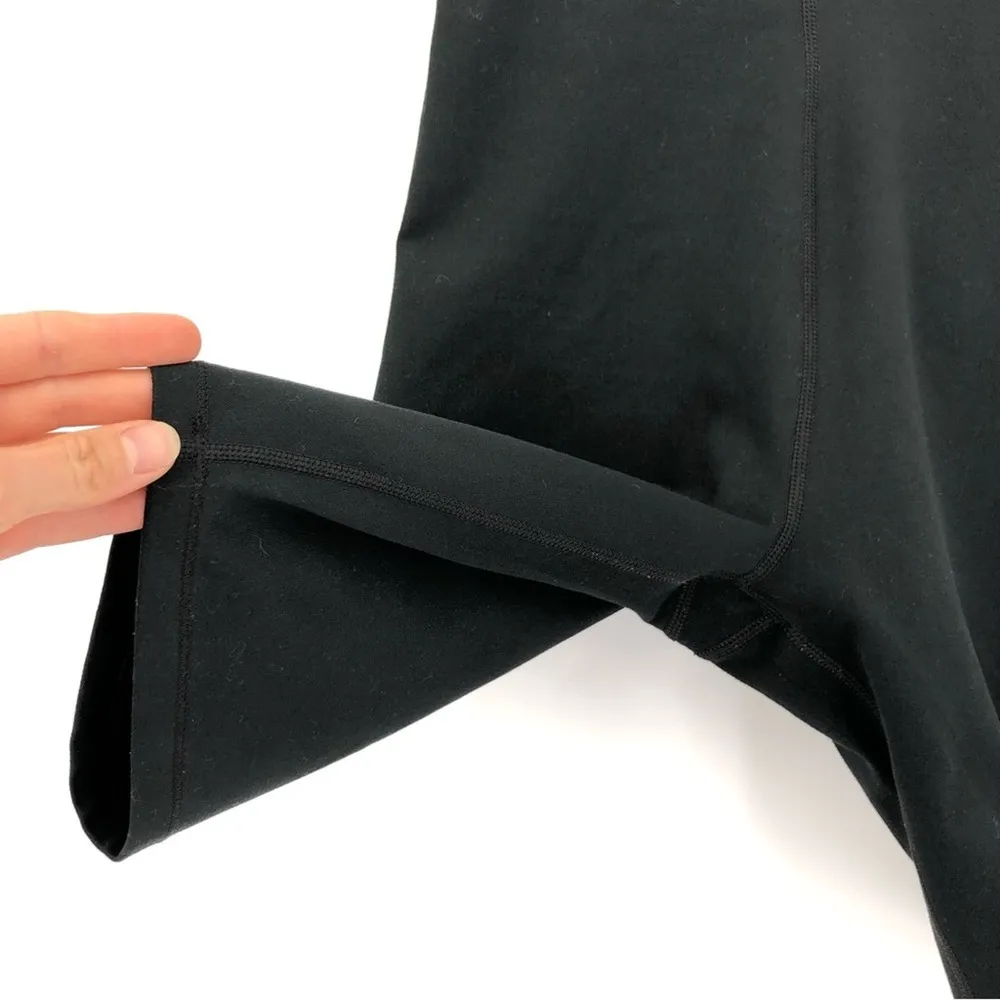 GOOD AMERICAN Icon Biker Short Black 2 - Image 2