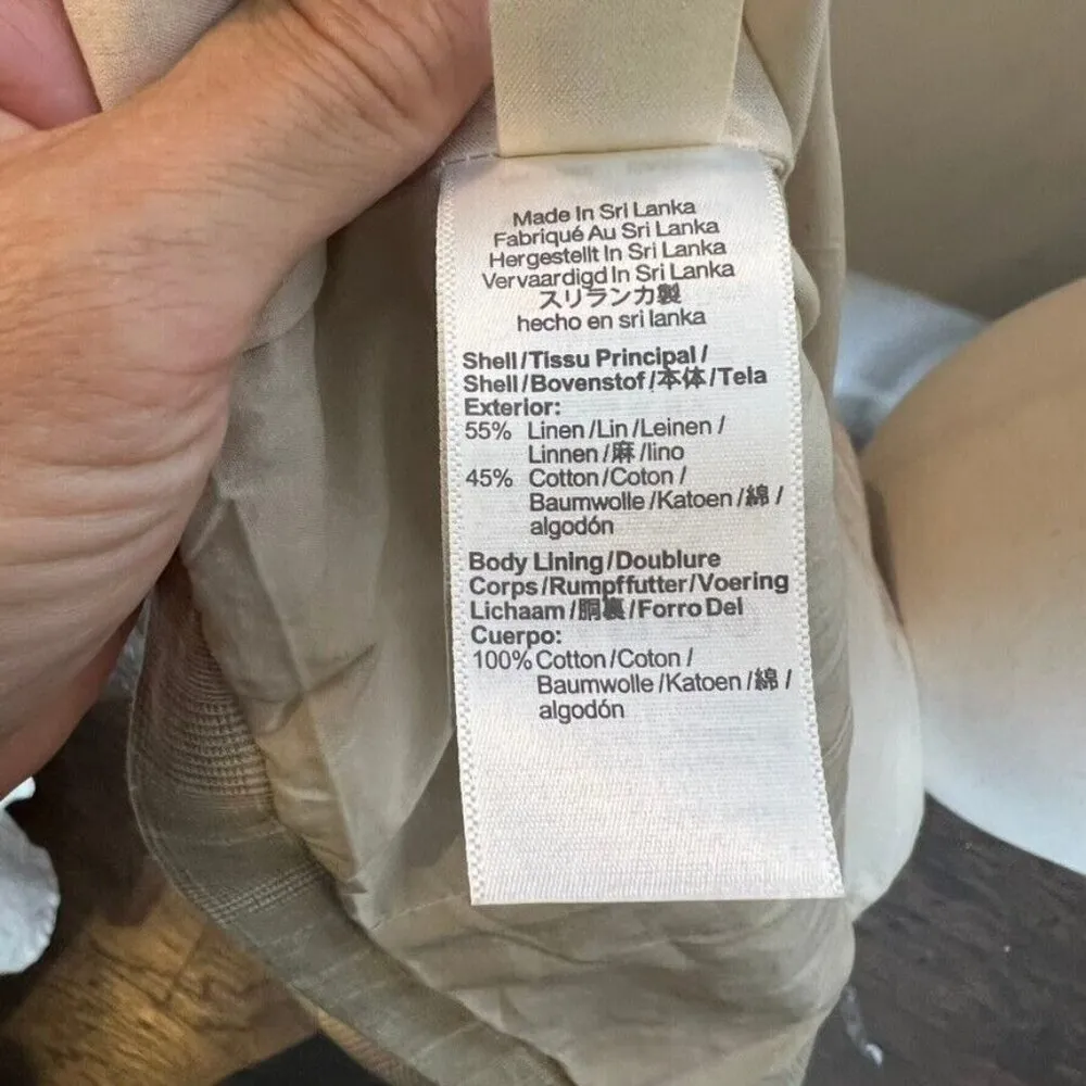 Madewell $178 Womens The Slim Blazer in Glen Plaid Size 0 NQ329 - Image 9