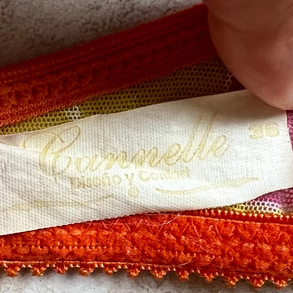 Cannelle Tropical Floral Push Up Bra Size 38 - Image 4