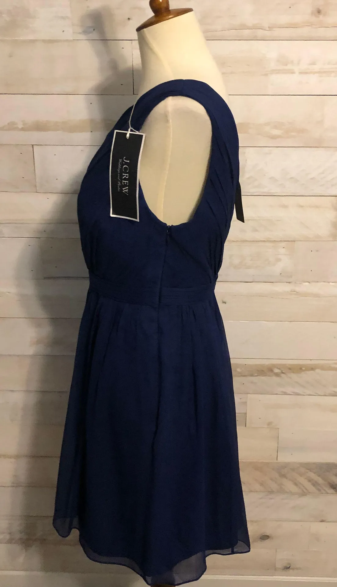 J.Crew NWT  blue dress size P6 - Image 3