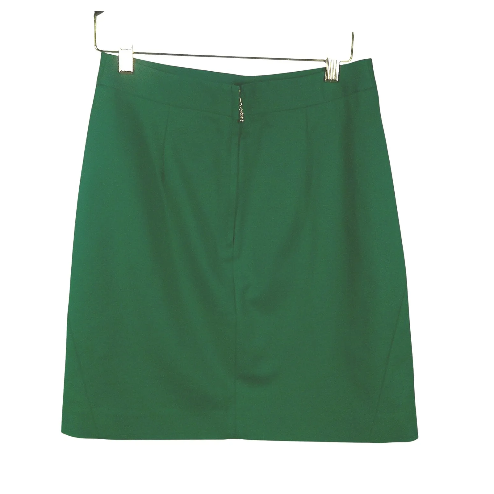 Kate Spade New York‎ Vibrant Green Textured A-Line Skirt Women's Christmas 8 - Image 5