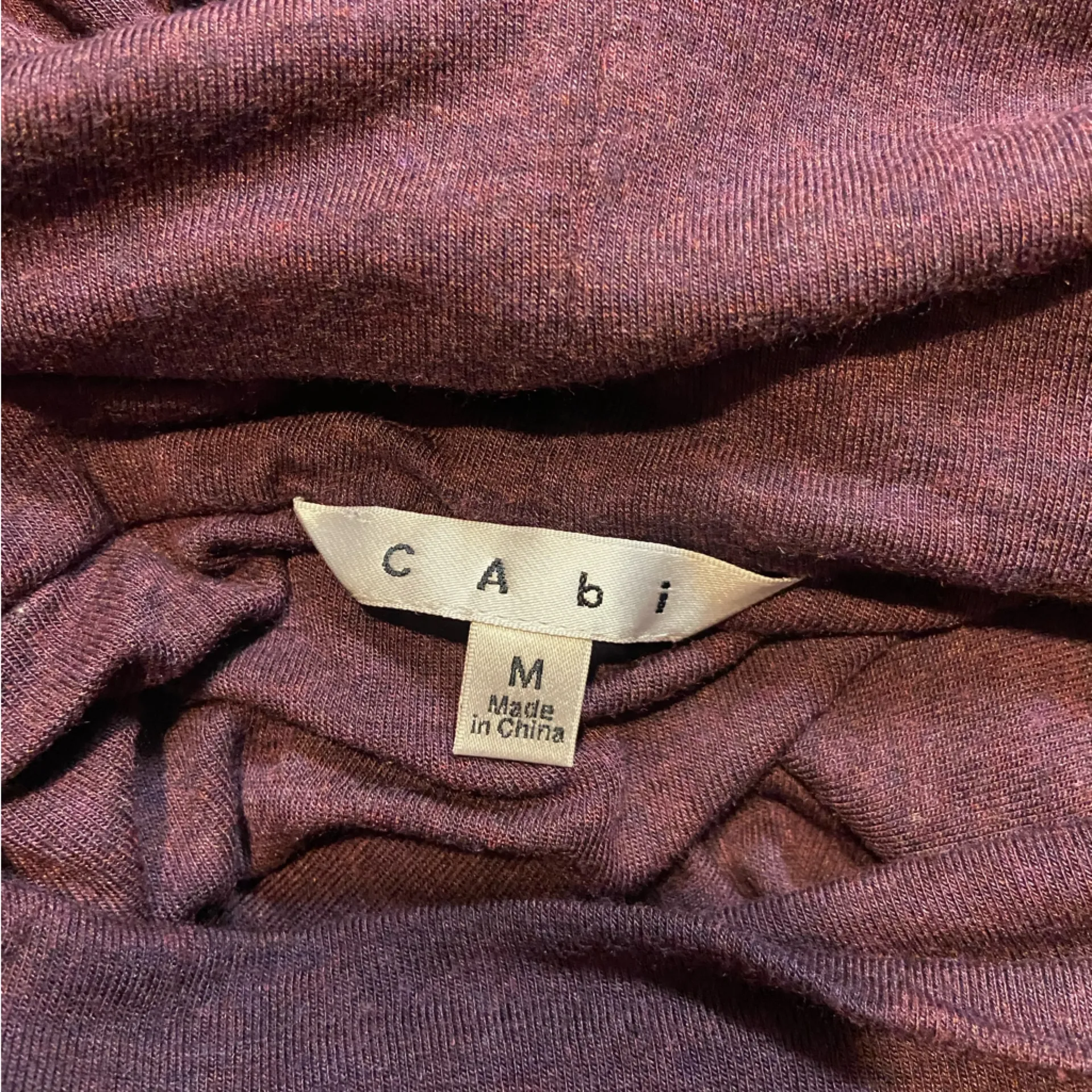 CAbi  Style 924 Cowl Neck Slouch Size Medium - Image 4