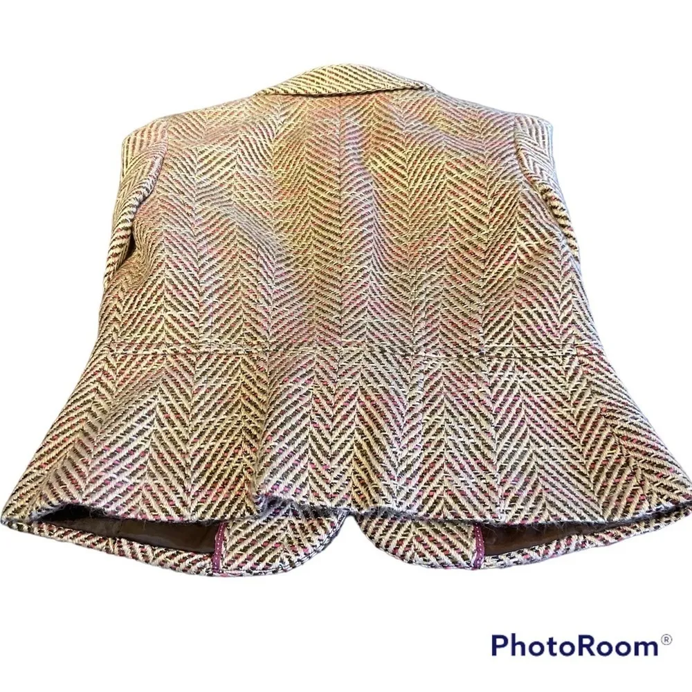 Vintage Sigrid Olsen Tweed Blazer Button Down Jacket Blazer Women’s Size 8 - Image 6