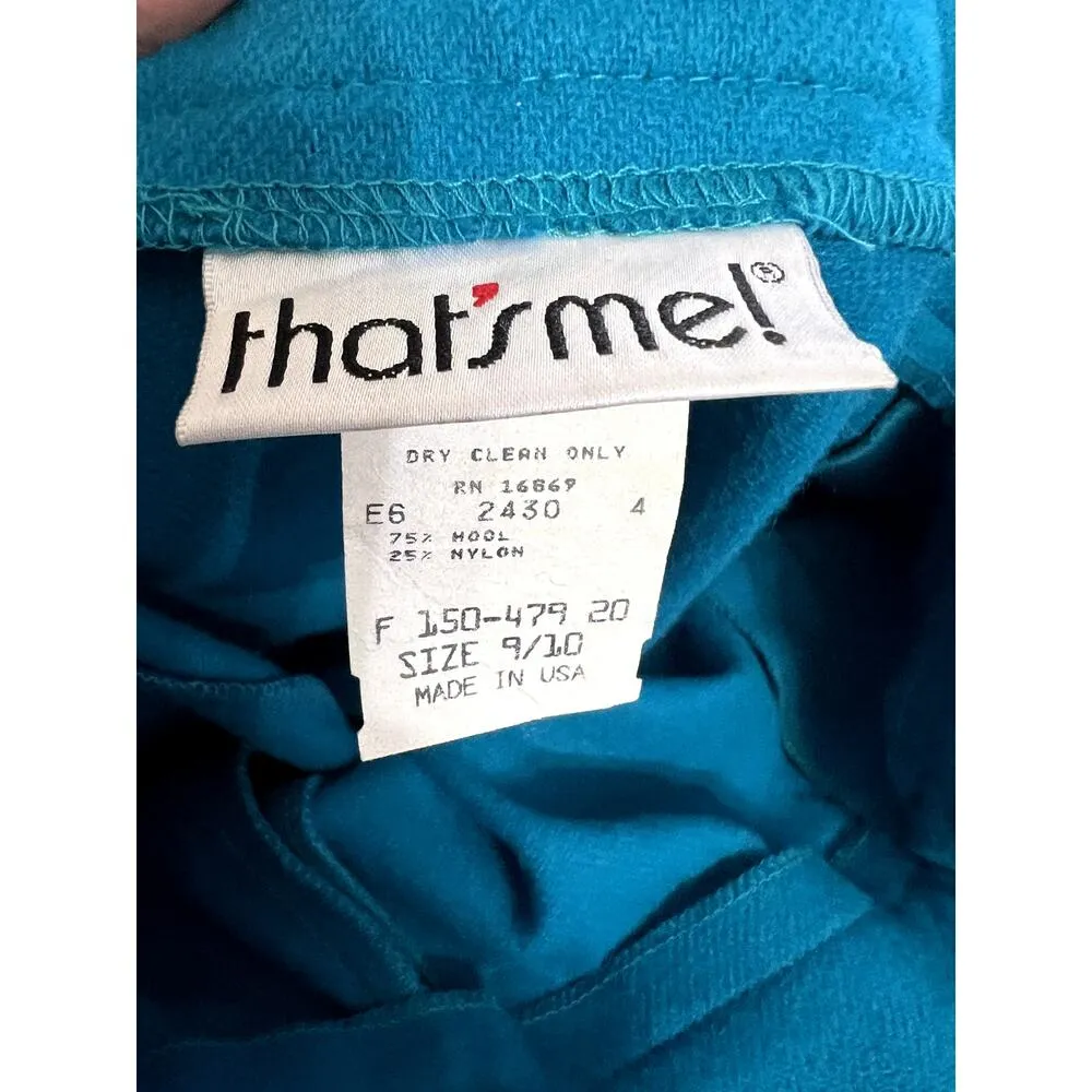 That's Me! Vintage Teal‎ Wool Blend A - Image 7