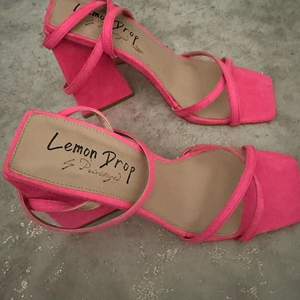 Lemon Drop by Privileged Pink Hadley Platform Heels 7.5 - Image 5