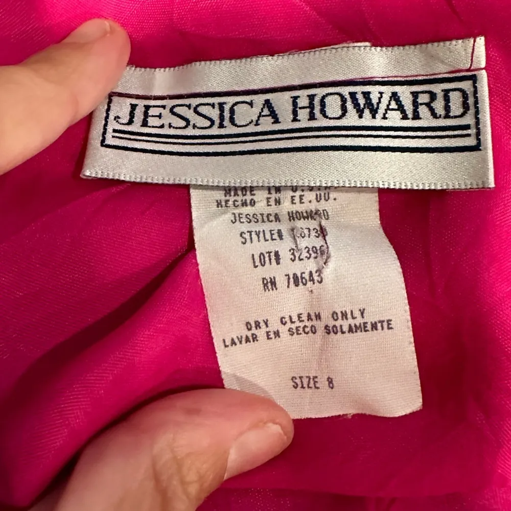 EUC VINTAGE 1990’s Jessica Howard multicolors stripe mini dress sz 8 - Image 5