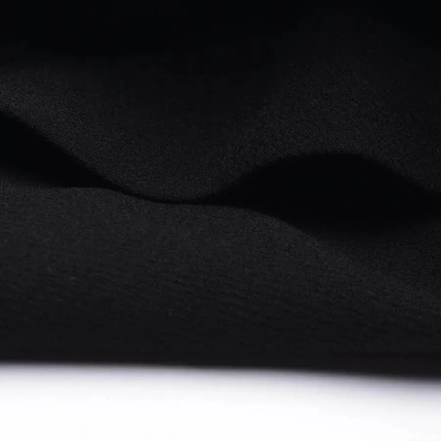 Kate Spade Aladdin Tunic Dress Womens Black Crepe Cap Sleeve Pockets Size 0 - Image 4