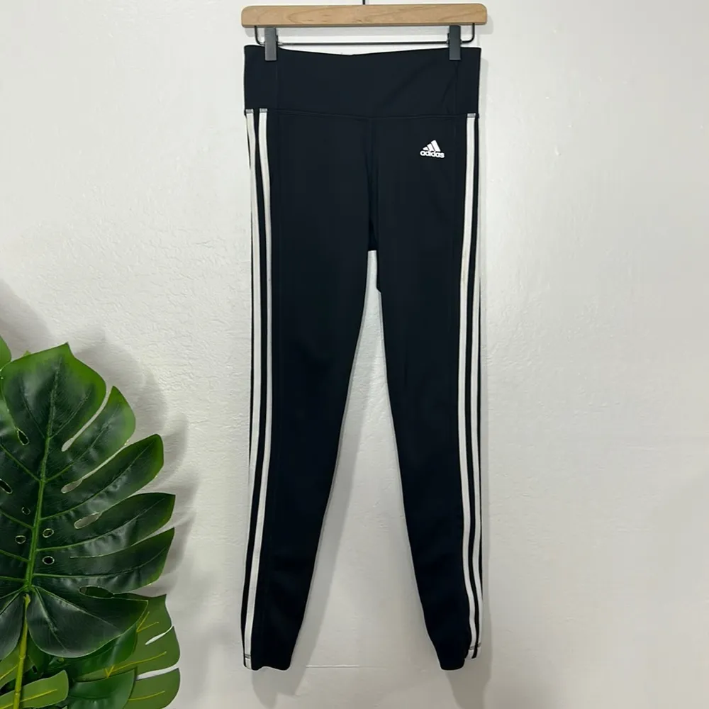 Adidas • essentials 3 stripe climalite legging - Image 35