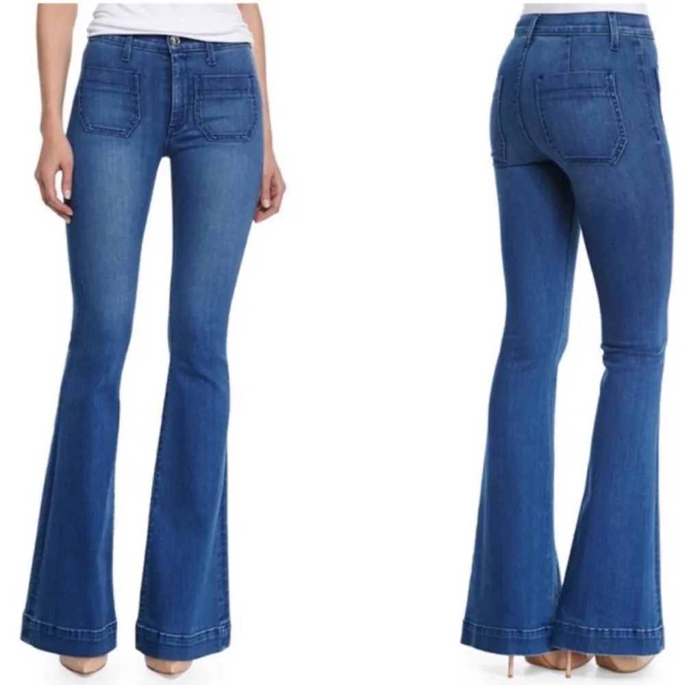 HUDSON Taylor High Waist Flare Jeans in Superior wash - Image 2