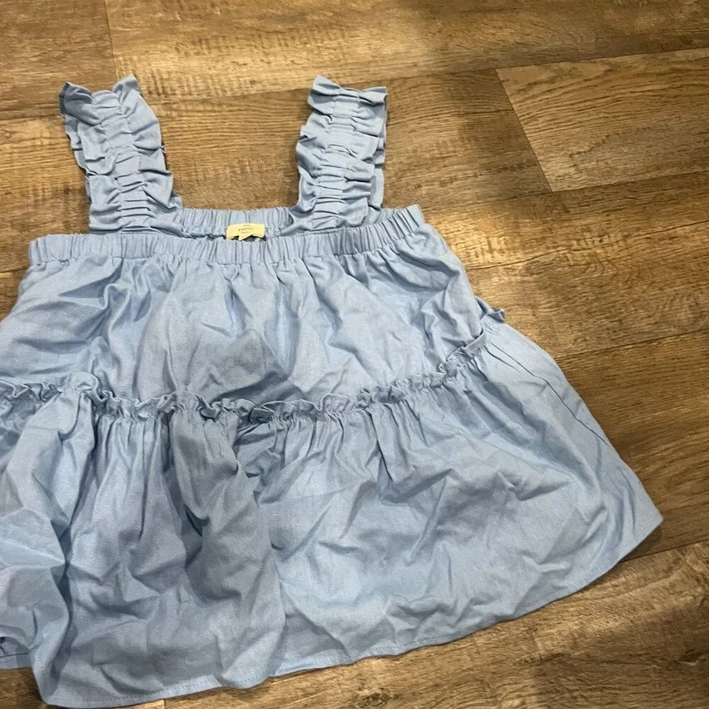 Entro  small blue blouse - Image 4