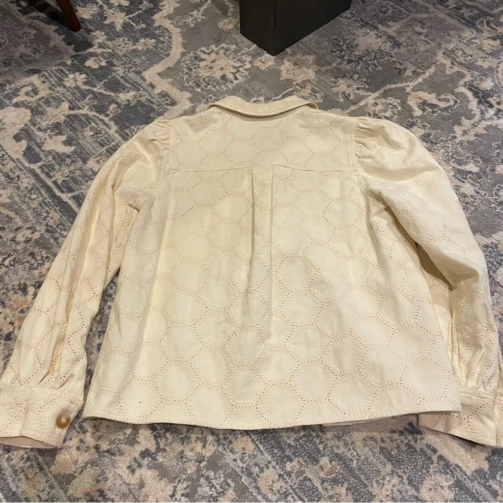 Greylin  Cream Utility Jacket - Image 6