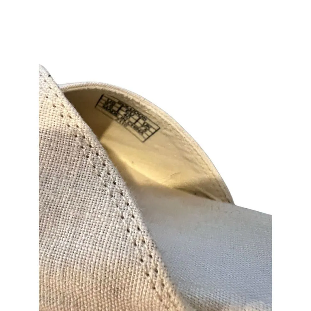 Soludos Wedge Lace-Up Espadrille Sandal Ivory Size 9.5 - Image 6