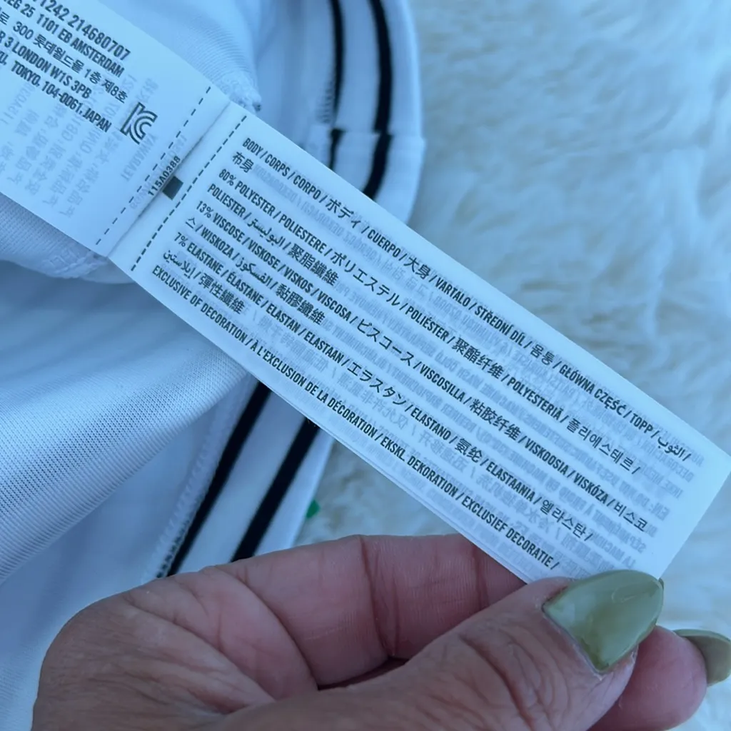 YPB Abercrombie Neoknit Striped Collared Dress Black Size M - Image 11