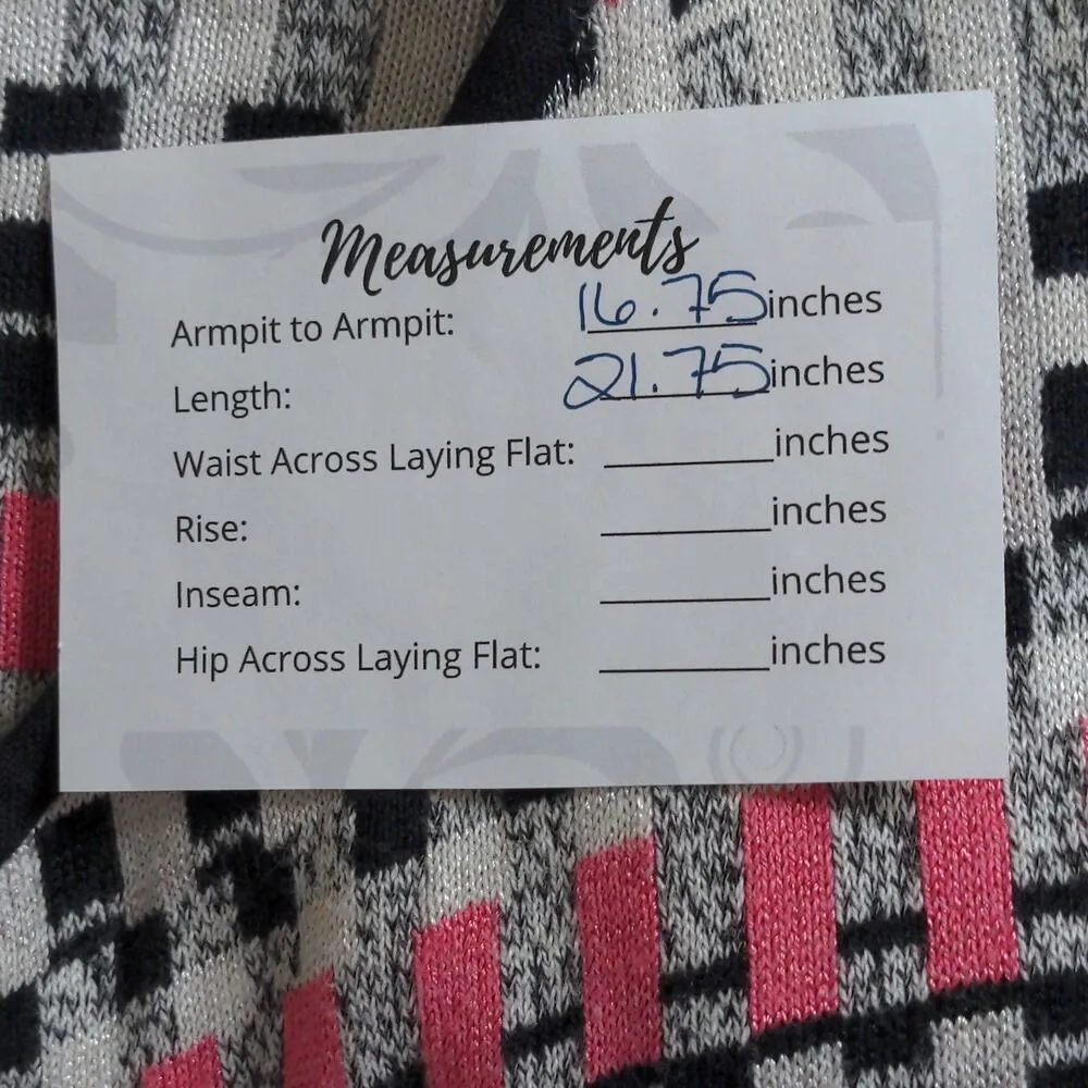 Nic + Zoe Multicolored Geometric Cardigan - Size PS (Petite Small) - Image 6