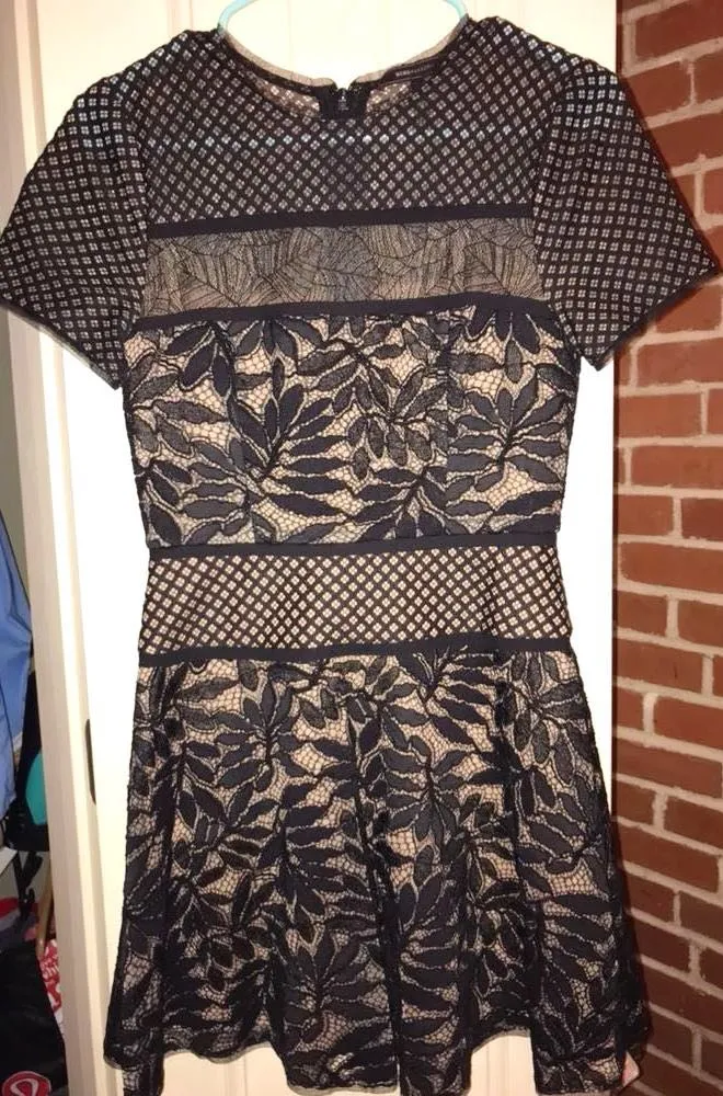 BCBGMAXAZRIA Black hoco dress - Image 3