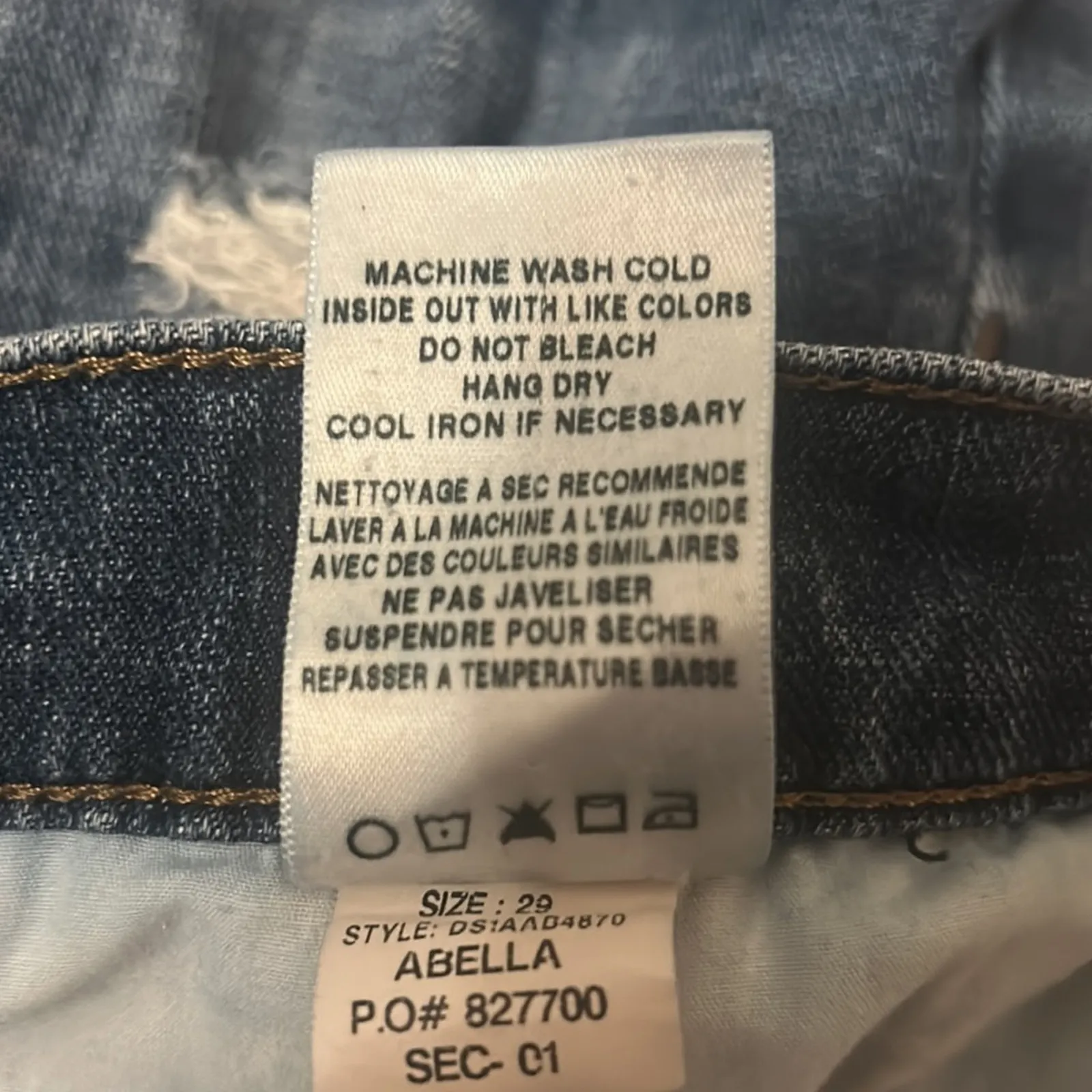 Joe’s Jeans Abella Distressed Cut Off Short 29 Casual Boho Festival Hippie Comfy - Image 8