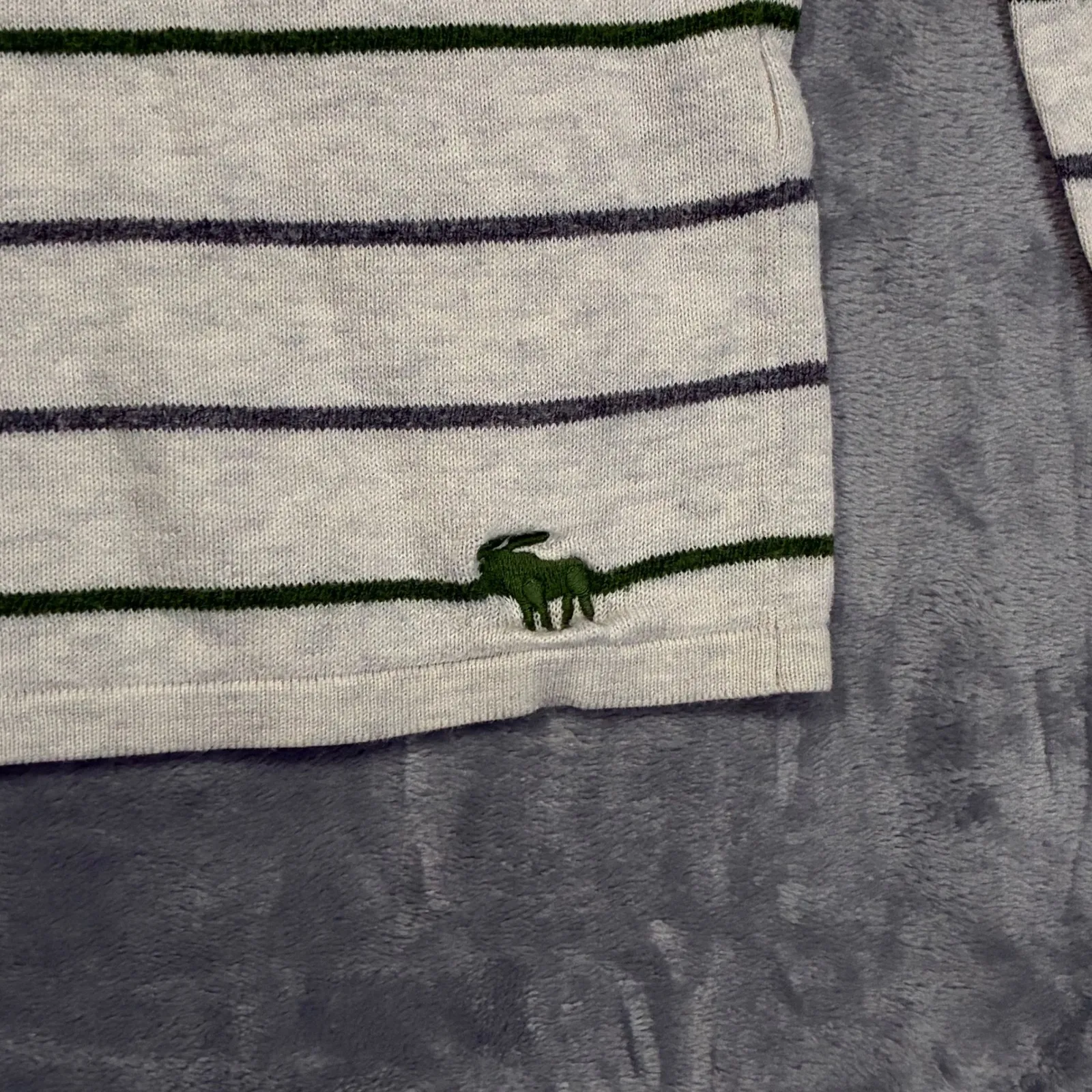 Abercrombie Fitch Striped Long Sleeve Sweater Top Women's XS Casual Everyday - Image 4